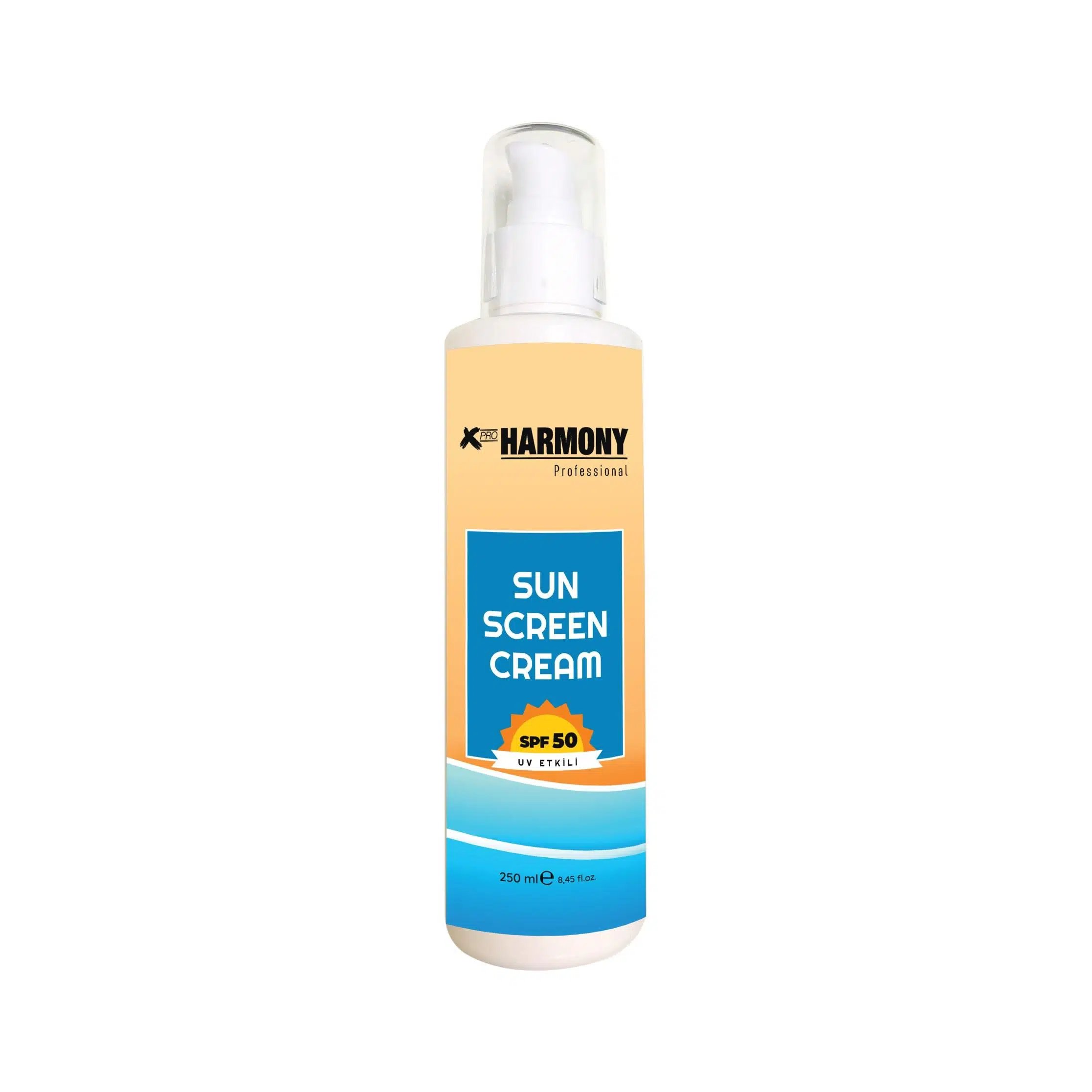 X Pro Harmony Sun Screen Cream UV Etkili SPF 50 Güneş Kremi 250 ml